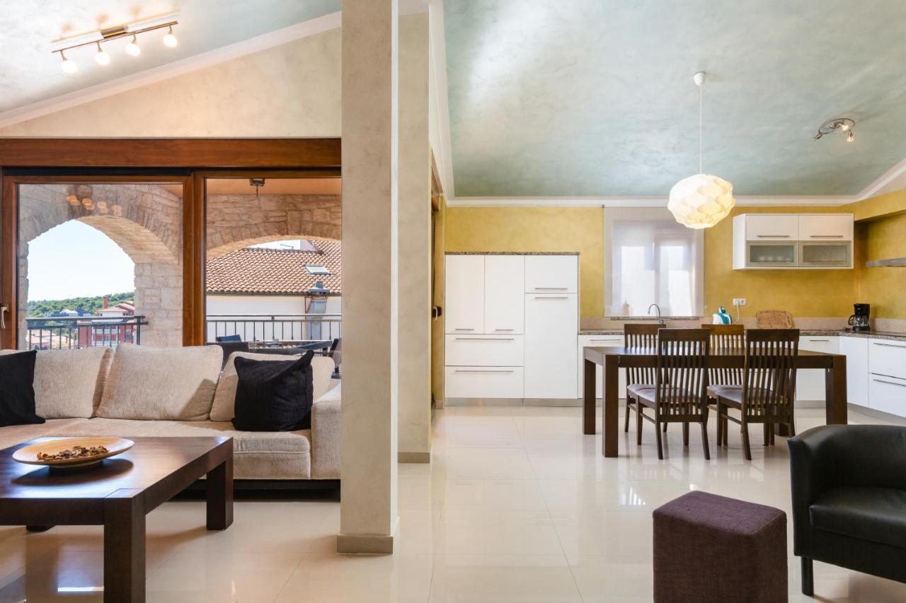 Apartament Marlera - Penthouse Ližnjan Zewnętrze zdjęcie